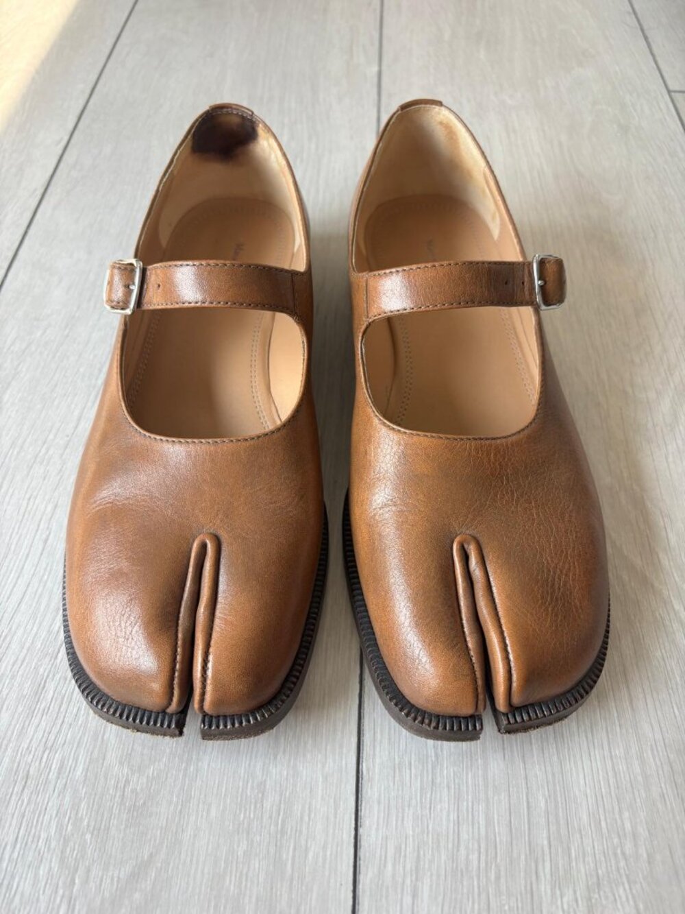 Rare Maison Margiela Tabi Mary Jane Flats - Picture 9 of 10